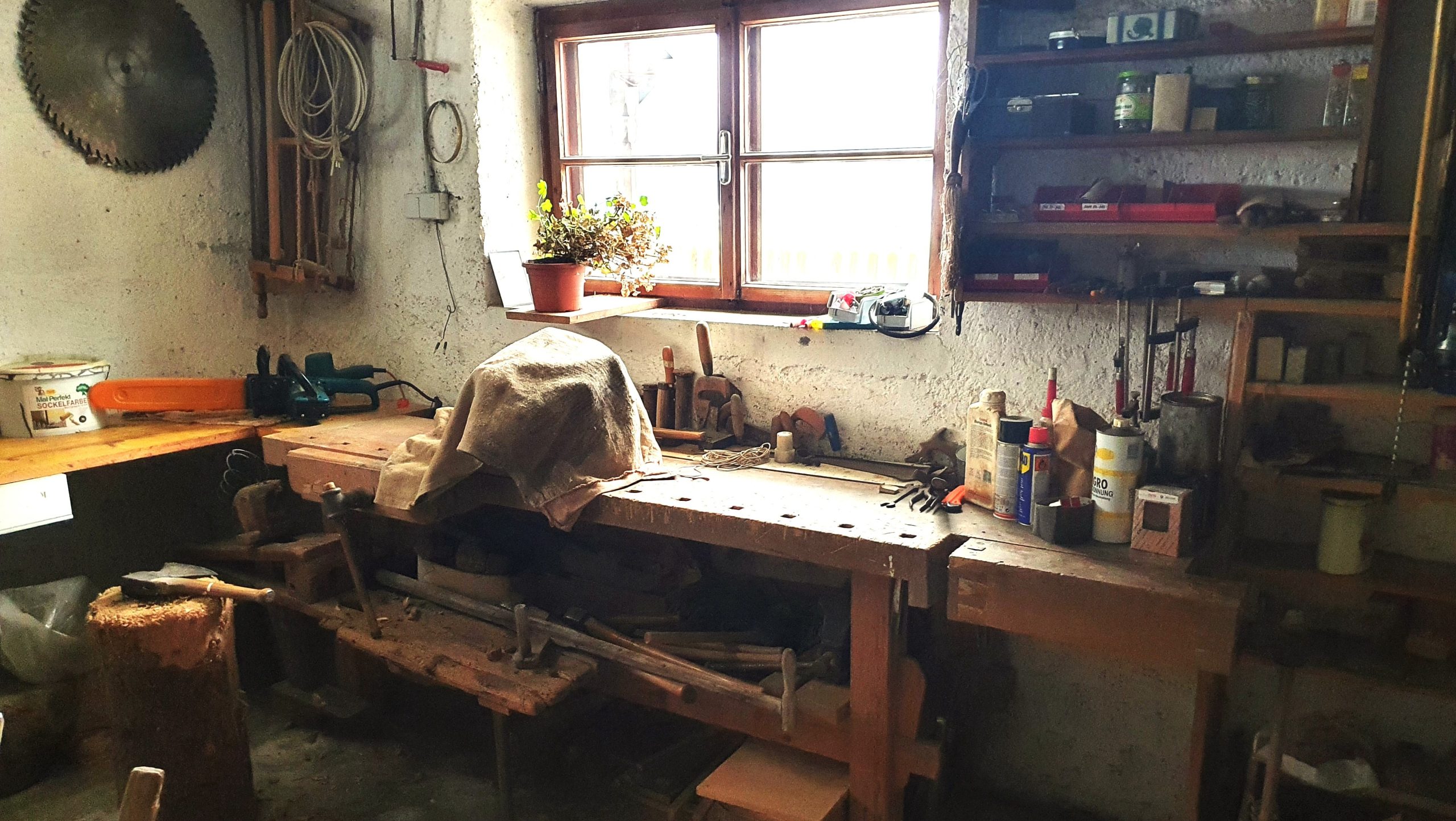 Großvaters Werkstatt